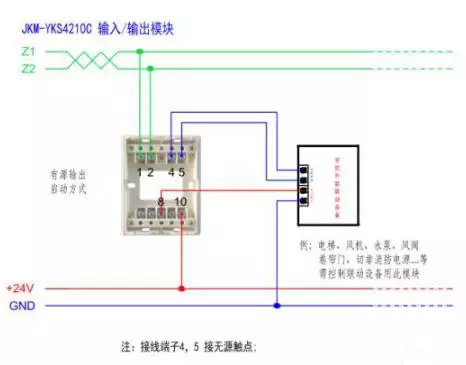 营口新山鹰火灾自动报警接线