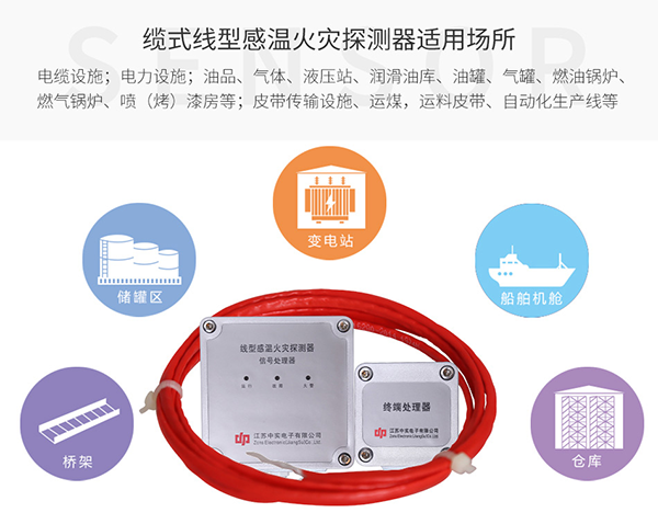 缆式线型感温火灾探测器