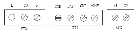 GST-JA2200家用火灾报警控制器外接端子