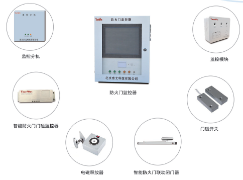防火门监控主要部件